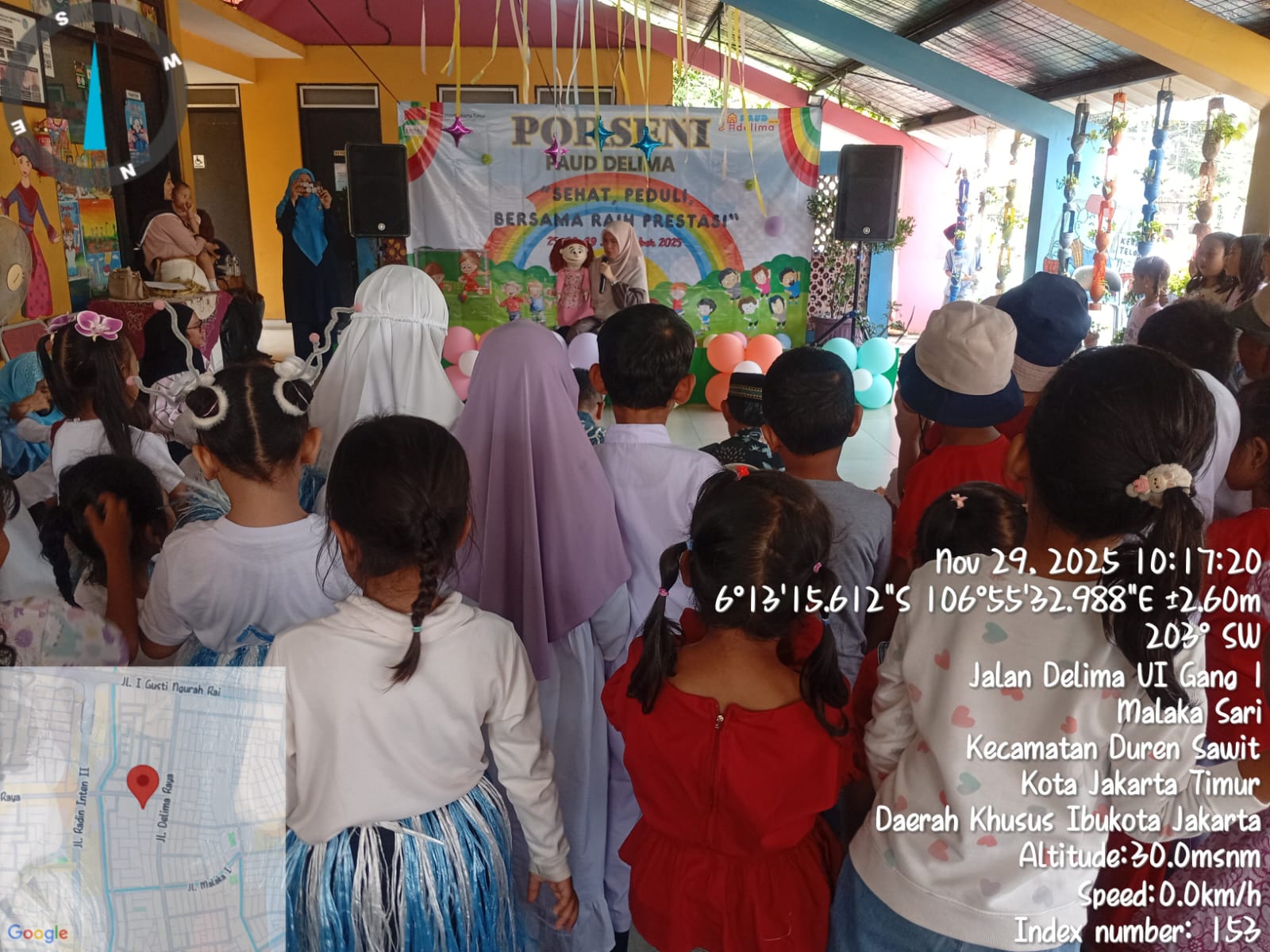 Wisata LiterAsyik Ke BKB PAUD DELIMA RW 05 MALAKA SARI